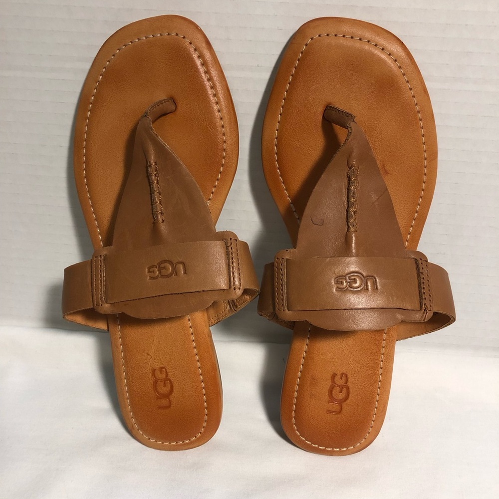 EUC UGG Leather Sandals